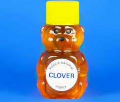 Clover Honey 2 oz Bear Bottle