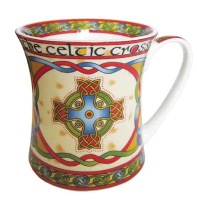 Ceramic Celtic Cross Mug