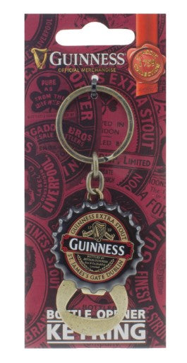 Metal Guinness Keychain Bottle Opener