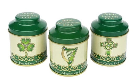 Irish Emblems Tea Caddy Set
