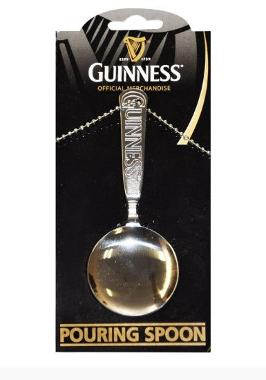 Guinness Logo Pint Pouring Steel Spoon