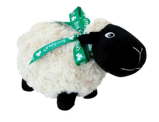 Soft Toy Black Sheep with Ribbon
