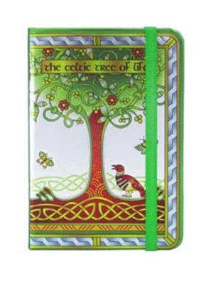 Ivory Celtic Tree of Life Notebook