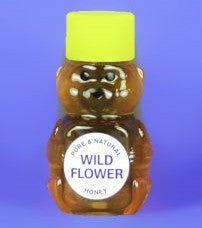 Wildflower Honey 2 oz Bear Bottle