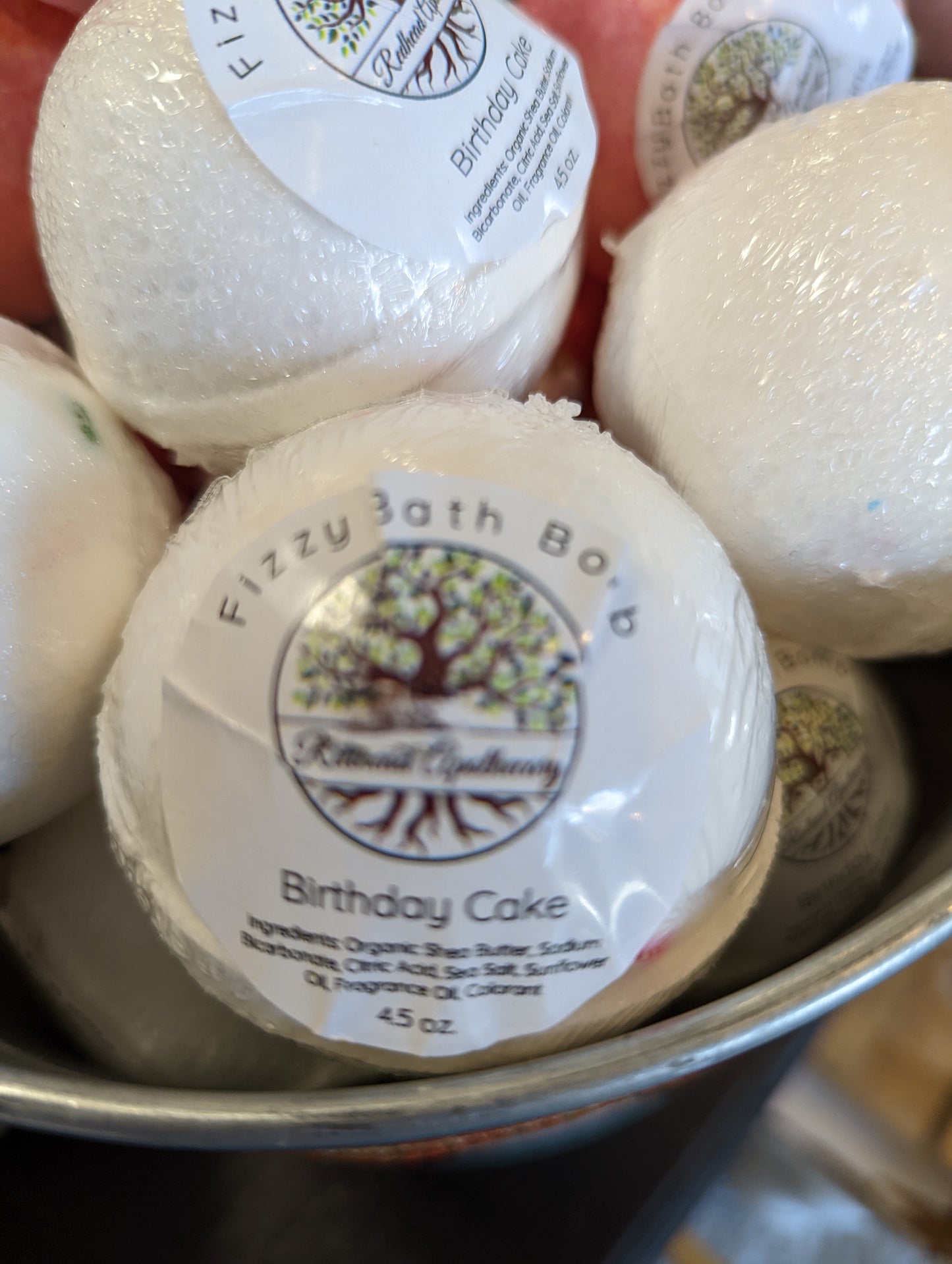 Birthday Cake Bath Bomb