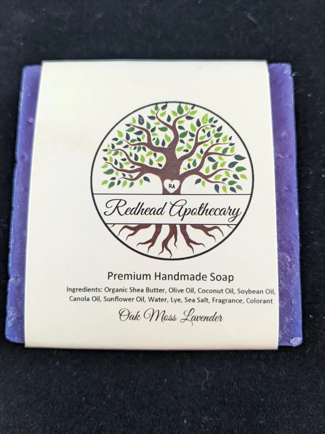 Oak Moss Lavender Scrub Soap